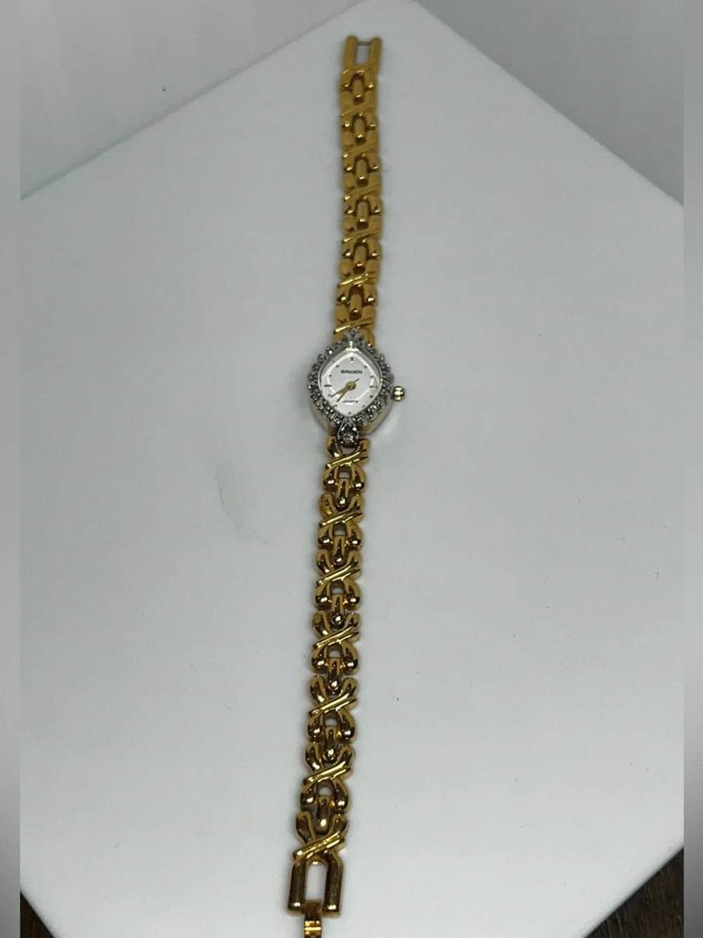 Gruen Women’s Beautiful (22) Genuine Tested Diamond Encrusted Watch Model #8092